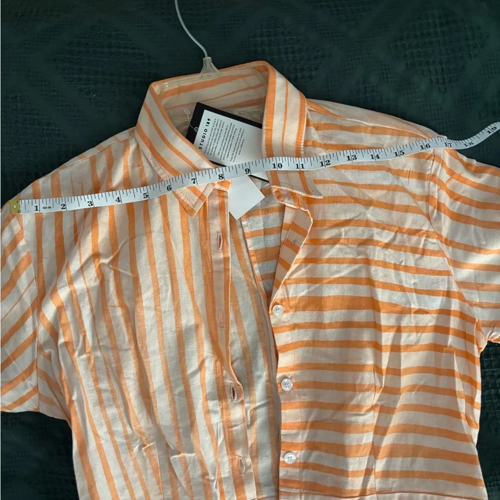 Orange Flutter Sleeve Maxi Sundress - Picture 6 of 9